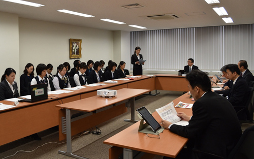 提言発表会の様子