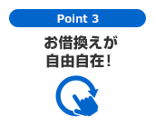 Point 3　最短当日回答！土日のお手続きも可能！