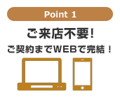 Point 1　最高1,000万円ワイドなご利用!（無担保）