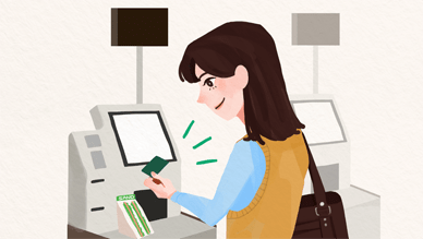 コンビニでも、海外でも、キャッシュレス